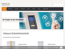 Tablet Screenshot of helason.at